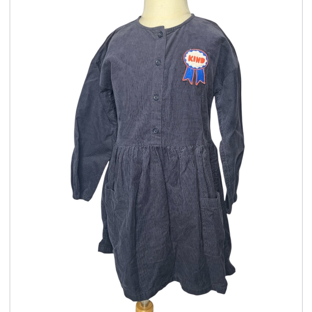 Open edit girls corduroy long sleeve dress new size 5